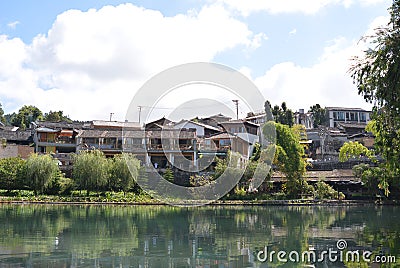 Fairyland like Yunnan and Heshun ancient town Stock Photo